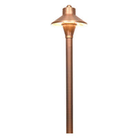 Outdoor Landscape Lighting LED 12V Low Voltage PLB06 4x/8x/12x Package 12V G4 Snub Low Voltage Heavy Duty Cast Brass Outdoor LED Pathway Light with G4 3W 3000K Bulb