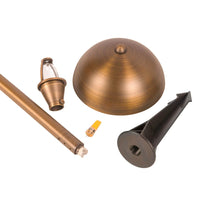Outdoor Landscape Lighting LED 12V Low Voltage PLB08 Brass LED Globe 12V Low Voltage Pathway Outdoor Landscape Lighting Fixture G4 Socket