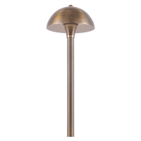 Outdoor Landscape Lighting LED 12V Low Voltage PLB08 Brass LED Globe 12V Low Voltage Pathway Outdoor Landscape Lighting Fixture G4 Socket