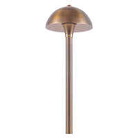 Outdoor Landscape Lighting LED 12V Low Voltage PLB08 Brass LED Globe 12V Low Voltage Pathway Outdoor Landscape Lighting Fixture G4 Socket