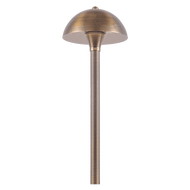 PLB08 Accesorio de iluminación para exteriores con vía de bajo voltaje y globo LED de latón - Ninguna