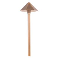Outdoor Landscape Lighting LED 12V Low Voltage PLB11 Brass LED 12V Low Voltage Pathway Outdoor Lighting Landscape Fixture G4 Socket