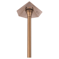 Outdoor Landscape Lighting LED 12V Low Voltage PLB11 4x/8x/12x Package Brass LED 12V Low Voltage Pathway Outdoor Lighting Landscape Fixture with G4 3W 3000K Bulb
