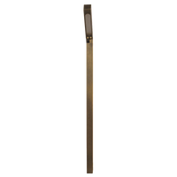 Outdoor Landscape Lighting LED 12V Low Voltage PLB14 Adjustable Integrated 3W 3000K Warm White LED Brass L-Shaped 12V Low Voltage Pathway Light