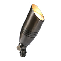 Outdoor Landscape Lighting LED 12V Low Voltage RAL8102 x20 Package Brass Bullet Accent Light Low Voltage LED Outdoor Landscape Spotlight [FINAL SALE]