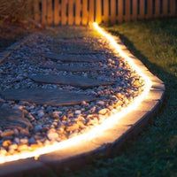 Outdoor Landscape Lighting LED 12V Low Voltage RL100 LED DC12V Low Voltage Rope Lights Outdoor IP65 3000K, 5000K, Multi Color RGB, Pink, Purple, Red, Yellow, Blue, Green