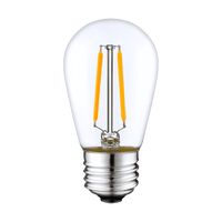 Outdoor Landscape Lighting LED 12V Low Voltage SL101 Replacement Light Bulbs 2W LED S14 E26 12V Low Voltage Edison Style for Bistro String Lights