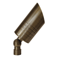 Outdoor Landscape Lighting LED 12V Low Voltage SPB09 4x/8x/12x Package 12V Low Voltage LED Outdoor Landscape Brass Spotlight with MR16 5W 3000K Bulb