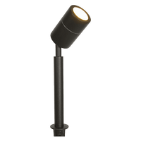 Outdoor Landscape Lighting LED 12V Low Voltage SPS02 12V Low Voltage LED Stainless Steel Spotlight Adjustable Up Lighting Fixtures Black