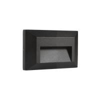 Outdoor Landscape Lighting LED 12V Low Voltage STA03 4x/8x/12x Package 2+2+2W 3CCT 3000K/4000K/5000K 12V Low Voltage Cast Aluminum Rectangular Surface Mount LED Stair Step or Deck Light