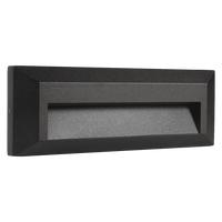 Outdoor Landscape Lighting LED 12V Low Voltage STA04 3+3W 3CCT 3000K/4000K/5000K 12V Low Voltage Cast Aluminum Rectangular Surface Mount LED Step or Deck Light