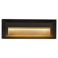 Outdoor Landscape Lighting LED 12V Low Voltage STA04 3+3W 3CCT 3000K/4000K/5000K 12V Low Voltage Cast Aluminum Rectangular Surface Mount LED Step or Deck Light