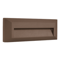 Outdoor Landscape Lighting LED 12V Low Voltage STA04 3+3W 3CCT 3000K/4000K/5000K 12V Low Voltage Cast Aluminum Rectangular Surface Mount LED Step or Deck Light