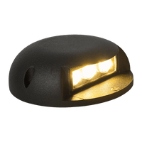 Outdoor Landscape Lighting LED 12V Low Voltage STA05 3W 12V Low Voltage Cast Aluminum Round Surface Mount LED Step or Deck Light
