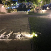 Outdoor Landscape Lighting LED 12V Low Voltage STA05 3W 12V Low Voltage Cast Aluminum Round Surface Mount LED Step or Deck Light