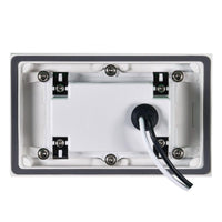 Outdoor Landscape Lighting LED 12V Low Voltage STA11 3.5W Rectangular 12V Low Voltage Waterproof Horizontal 3000K Warm White Integrated LED Aluminum Step Light Wall Lighting Fixture