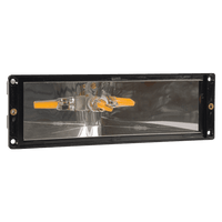 Outdoor Landscape Lighting LED 12V Low Voltage STB03 Brass 12V Low Voltage Louver Horizontal LED 9