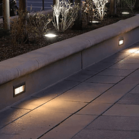 Outdoor Landscape Lighting LED 12V Low Voltage STB08 Cast Brass 12V Low Voltage 4W LED 9