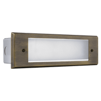 Outdoor Landscape Lighting LED 12V Low Voltage STB10 4W 3000K Warm White Integrated LED 9.5