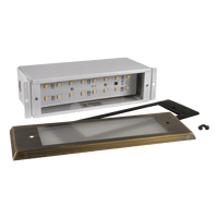 Outdoor Landscape Lighting LED 12V Low Voltage STB10 4W 3000K Warm White Integrated LED 9.5