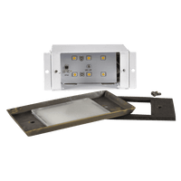 Outdoor Landscape Lighting LED 12V Low Voltage STB11 1.5W 3000K Warm White Integrated LED 5.5