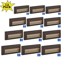 Outdoor Landscape Lighting LED 12V Low Voltage STLA09 12-Pack 3W/4W/5W Selectable Wattage 5CCT Low Voltage 9