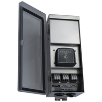 Outdoor Landscape Lighting LED 12V Low Voltage STSW300 300W Stainless Steel Smart WI-FI 12V, 15V Low Voltage Transformer with Photocell & Timer IP65