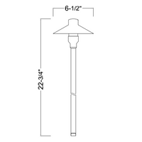 Outdoor Landscape Lighting LED 12V Low Voltage BPLP08 Tulay BH 18
