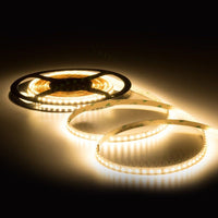 Outdoor Landscape Lighting LED 12V Low Voltage SL03 Strip Light 2835 3.5W/ft 10mm DC12V/24V Low Voltage LED Outdoor IP65 UL SMD Tape Light [FINAL SALE] 3000K Warm White