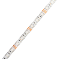 Outdoor Landscape Lighting LED 12V Low Voltage SL04 Strip Light RGB 5050 4.8W/ft 10mm DC12V Low Voltage LED Indoor IP20 UL SMD Tape Light