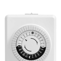 Outdoor Landscape Lighting LED 12V Low Voltage TM02 Plug In Timer Indoor Mechanical Clock for Garden Lights Transformers 24 Hour