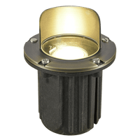 Outdoor Landscape Lighting LED 12V Low Voltage UNB03 4x/8x/12x Package Cast Brass 12V Low Voltage Shielded LED In-ground Well Light IP65 Waterproof with MR16 5W 3000K Bulb