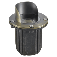 Outdoor Landscape Lighting LED 12V Low Voltage UNB03 4x/8x/12x Package Cast Brass 12V Low Voltage Shielded LED In-ground Well Light IP65 Waterproof with MR16 5W 3000K Bulb
