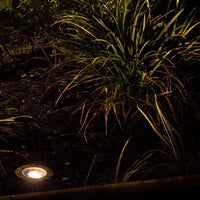 Outdoor Landscape Lighting LED 12V Low Voltage UNB04 Cast Brass 12V Low Voltage Round LED In-Ground Well Light MR16 Socket IP65 Waterproof