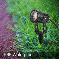 Outdoor Landscape Lighting LED 12V Low Voltage CD43 5W Waterproof LED Landscape Narrow Beam Directional Outdoor 12V Low Voltage Aluminum Spotlight