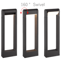 Outdoor Landscape Lighting LED 12V Low Voltage CDPA56 Cast Aluminum Path Light | 8W 3000K Warm White Integrated LED 12V Low Voltage Landscape Light