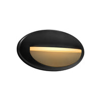 Outdoor Landscape Lighting LED 12V Low Voltage Dwell Elliptical Step Deck/Hardscape Landscape 2700K Warm White Integrated LED Light